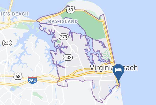 Virginia Beach City - The Ocean Key Resort Maps