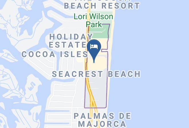 Brevard - Ocean Landings Resort And Racquet Club Maps
