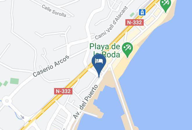 Alicante - Ocean Lounge Maps