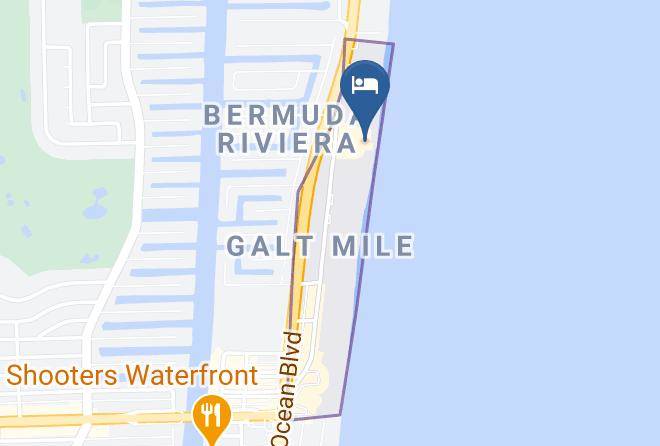 Broward - Ocean Manor Beach Resort Maps