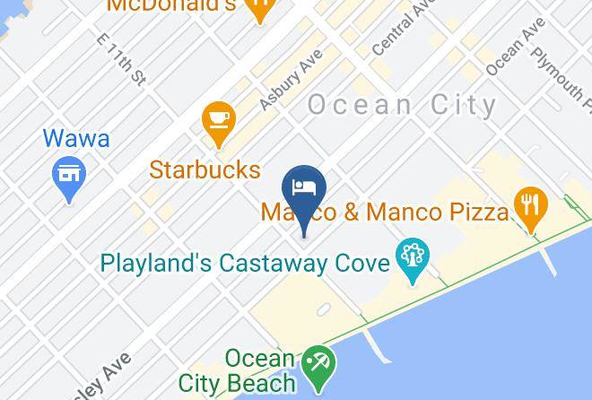 Cape May - Ocean Manor Maps