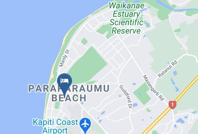 Kapiti Coast - Ocean Motel Maps