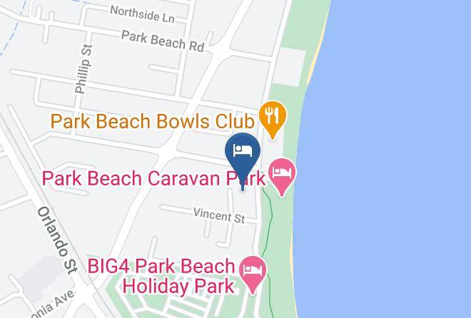 Coffs Harbour - Ocean Parade Motel Maps