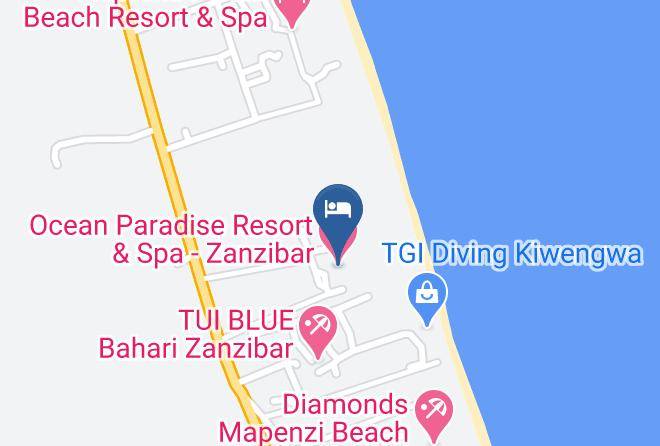 Ocean Paradise Resort & Spa Map