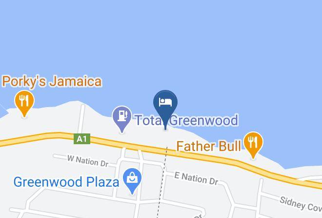 Ocean Pearl Resort Map