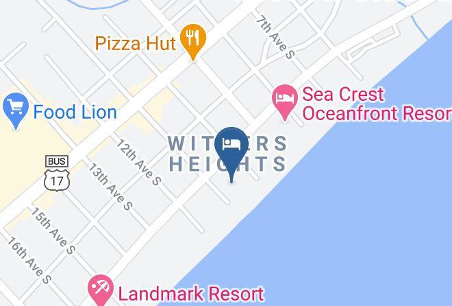 Ocean Plaza Motel Map