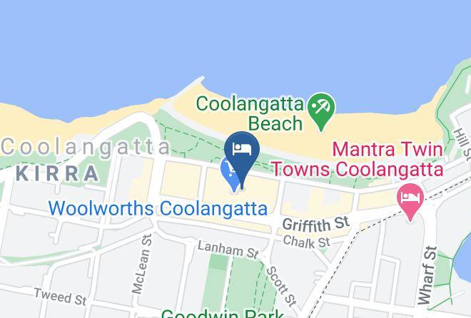 Gold Coast - Ocean Plaza Resort Coolangatta Maps