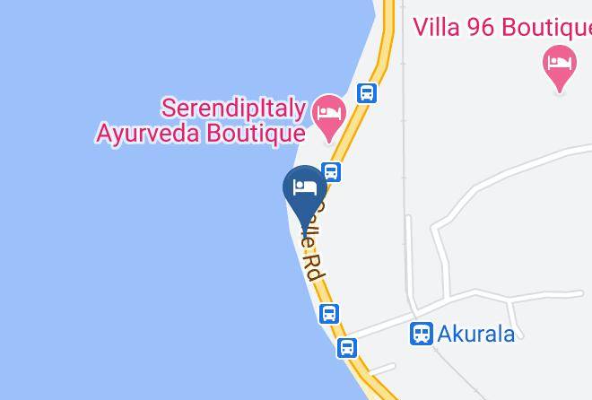 Galle - Ocean Reef Hotel Maps