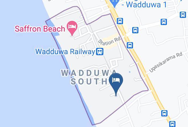 Colombo - Ocean Ripples Resort Maps