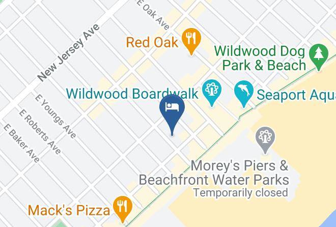 Cape May - Ocean Sands Motel Maps