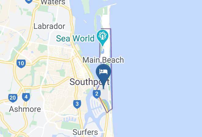 Gold Coast - Ocean Sands Resort Maps