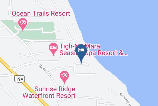 Nanaimo - Ocean Sands Resort Maps