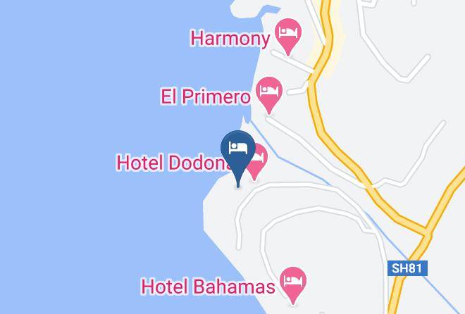 Saranda - Ocean Hotel Maps