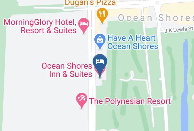 Grays Harbor - Ocean Shores Inn & Suites Maps