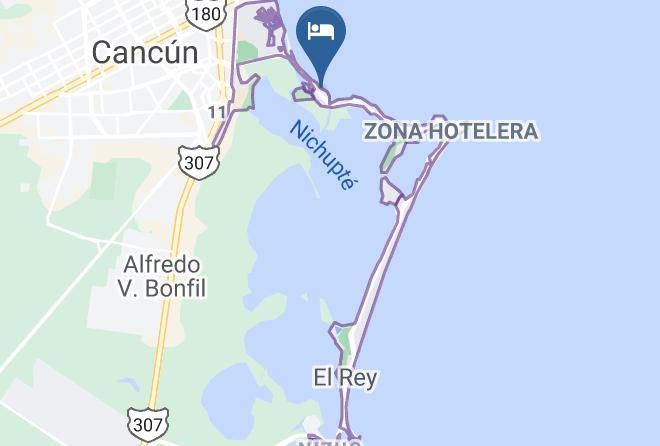 Benito Juarez - Ocean Spa Hotel Maps