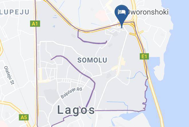 Shomolu - Ocean Suite Hotel Maps