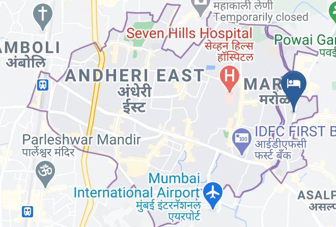 Mumbai - Ocean Suites Hotel Maps