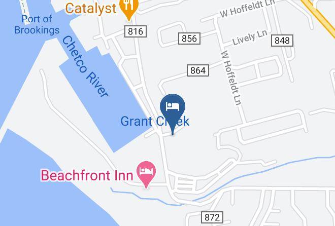 Curry - Ocean Suites Motel Maps