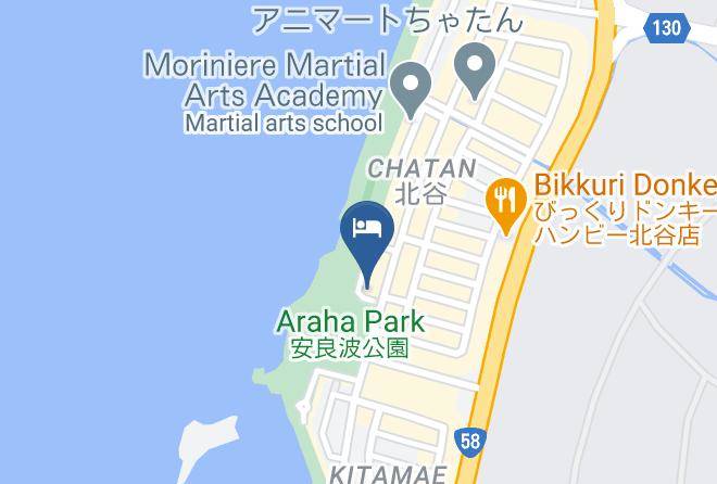 Chatan Townnakagami District - Ocean View Araha Maps