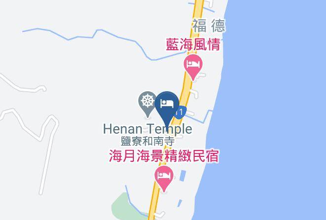 Ocean View B And B Mapa - Taiwan - Hualiennty