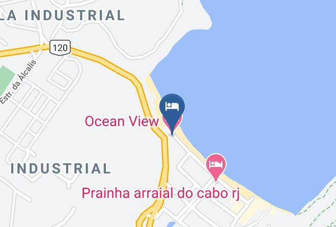 Arraial Do Cabo - Ocean View Hotel Maps