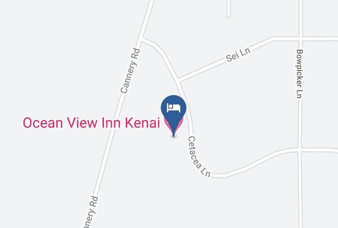 Kenai Peninsula Borough - Ocean View Inn Kenai Maps