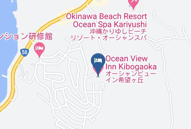 Ocean View Inn Kibogaoka Map