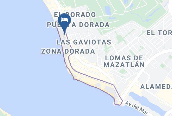 Mazatlan - Ocean View Maps