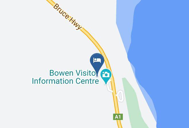 Whitsunday - Ocean View Motel Maps