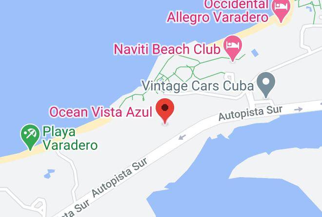 Cardenas - Ocean Vista Azul Maps