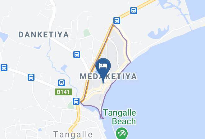 Galle - Ocean Voyage Hotel & Restaurant Maps