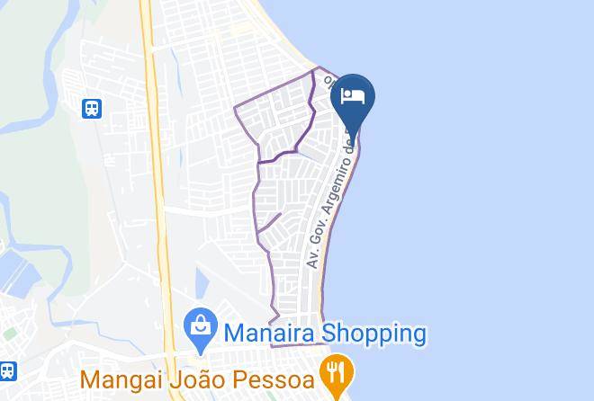 Joao Pessoa - Oceana Atlantico Hotel Spa Maps