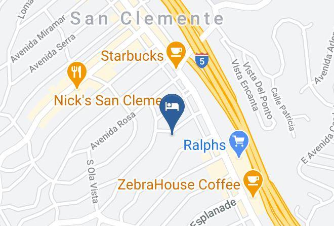 Orange - Oceana Boutique Hotel Maps