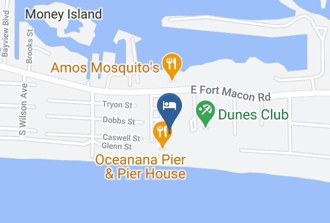 Carteret - Oceanana Family Motel Maps