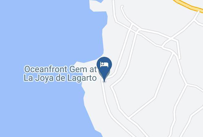 Santa Cruz - Oceanfront Gem At La Joya De Lagarto Maps