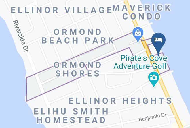 Volusia - Oceanfront Inn And Suites Ormond Maps