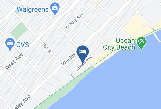 Cape May - Oceanfront Motel Maps