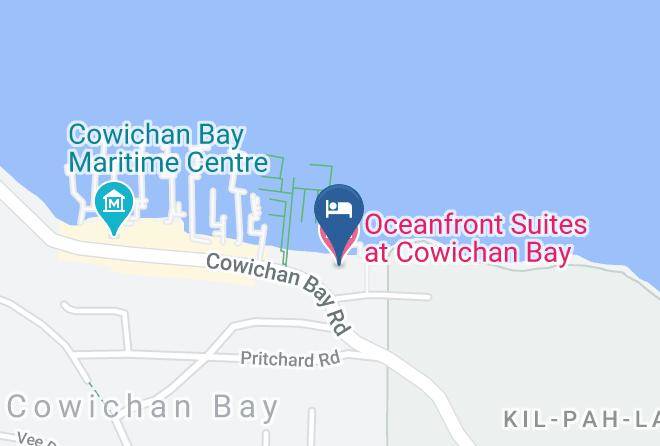 Cowichan Valley - Oceanfront Suites At Cowichan Bay Maps