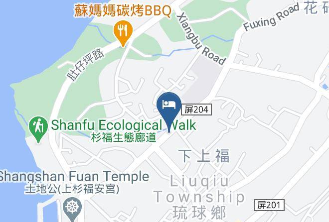 Pingtungnty - XiaoLiuChu Oceanic Pearl Resort Maps