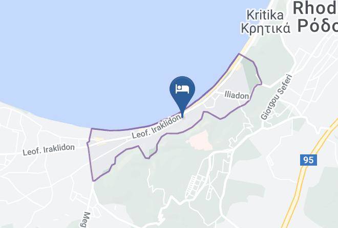 Dodecanese - Oceanis Hotel Maps