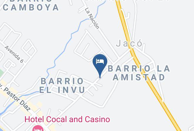 Garabito - Oceano Boutique Suites & Bistro Maps