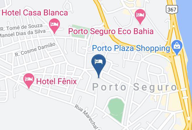 Porto Seguro - Oceano Porto Hotel Maps