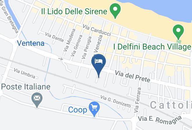 Rimini - Oceano Snc Di Perlini Raffaella E C Maps