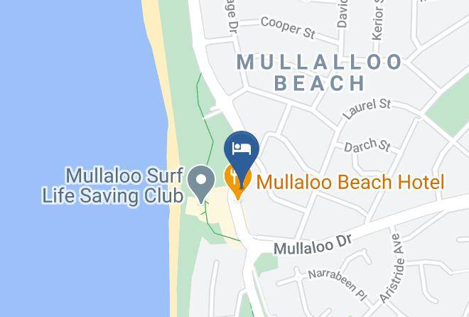 Joondalup - Oceanside Bar Mullaloo Beach Hotel Maps