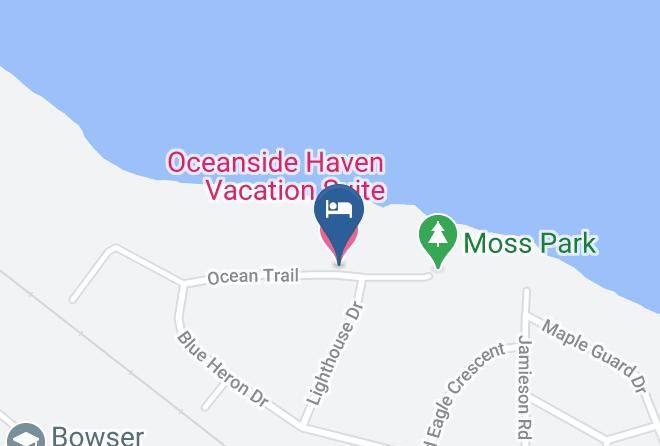 Nanaimo - Oceanside Haven Vacation Suite Maps