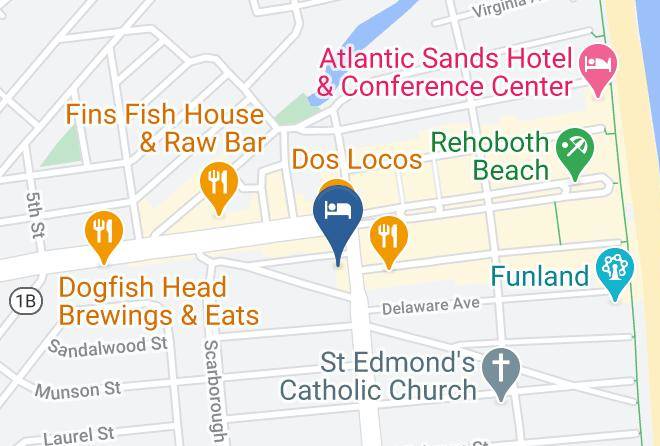 Sussex - The Oceanus Rehoboth Beach Maps