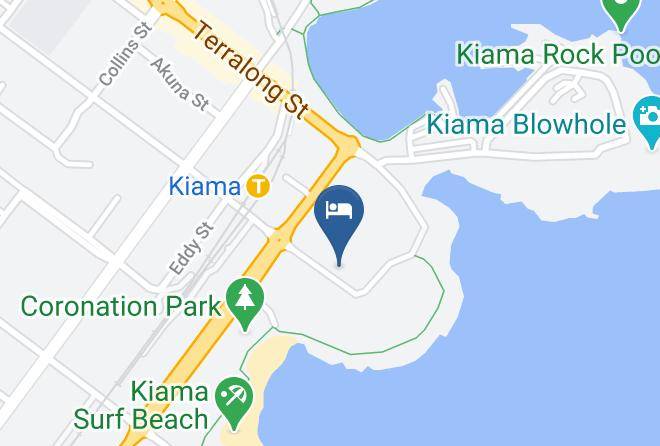 Kiama - Oceanview Kiama Luxury Coastal Accommodation Maps