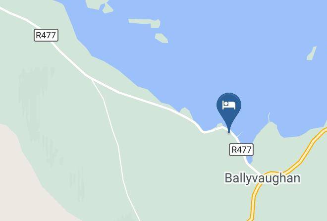 Oceanville B&b Mapa - Clare - Ballyvaughan