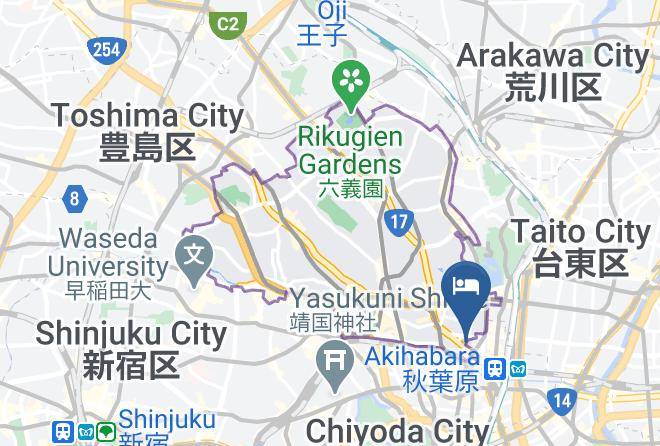 Bunkyo Ward - Ochanomizu Inn Maps