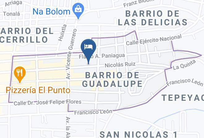 San Cristobal De Las Casas - Ocho Barrios Maps
